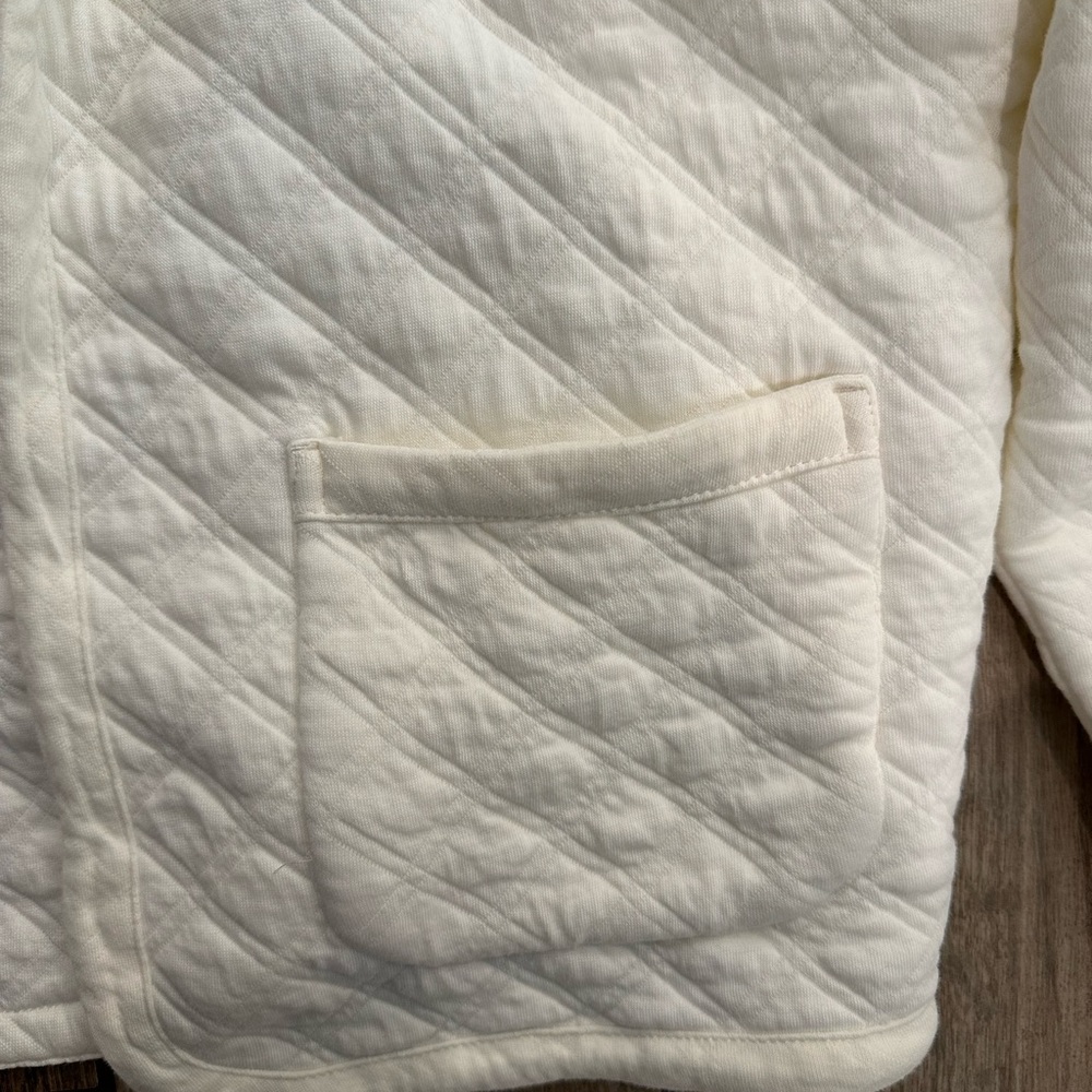 J Crew White Quilted Jacket - Picture 7 of 14